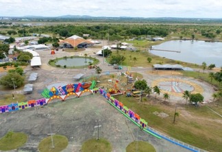 Vista área do Parque Anauá (Foto: Divulgação)