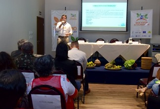 O seminário discutiu as ações de implementação do Centro de Compostagem de Resíduos Orgânicos em Boa Vista. (foto: Nilzete Franco/Folha BV).