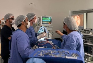 Cirurgia foi realizada no dia 32 de dezembro (Foto: Divulgação/Sesau)
