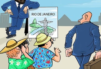 O governador do Rio de Janeiro investe na imagem do Estado através do turismo