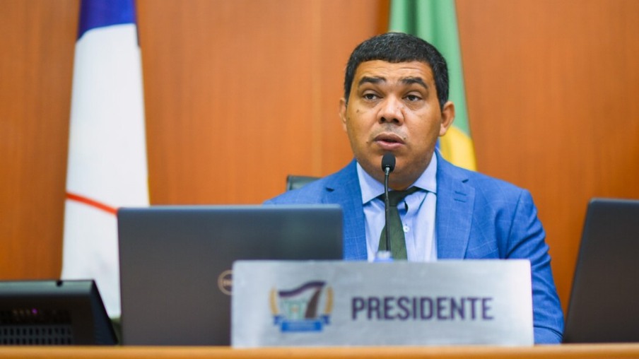 O presidente da Assembleia Legislativa de Roraima, deputado Soldado Sampaio (Foto: Jader Souza/ SupCom ALE-RR)
