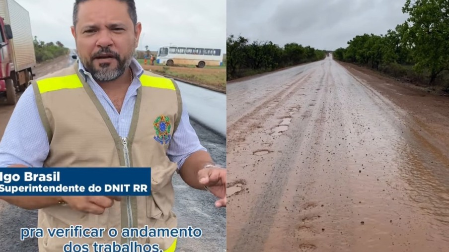 Vídeo foi publicado nas redes sociais do superintendente, Igo Brasil (Reprodução/redes sociais)