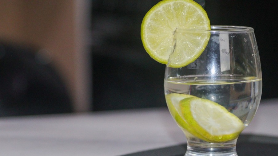  Beber água com limão pela manhã pode ajudar a manter você hidratado e satisfeito, o que pode reduzir o apetite e auxiliar na perda de peso (Foto: Raisa Carvalho)