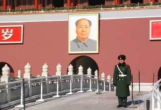 Quadro do histórico ditador chinês Mao Tsé-Tung (Foto: Domínio Público)