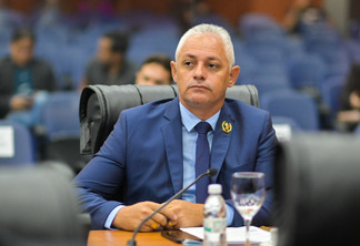 O deputado estadual Rárison Barbosa durante sessão na Assembleia Legislativa de Roraima (Foto: Jader Souza/SupCom ALE-RR)
