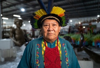 Davi Kepenawa Yanomami fará palestra em lançamento de obras literárias 