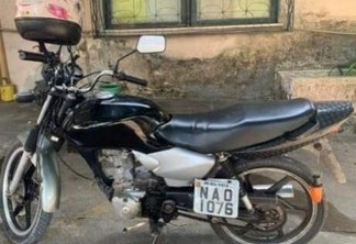 O infrator disse aos policiais que a moto pertencia a um morador de um dos condomínios do residencial Foto: Divulgação/Giro