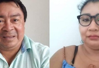 Os professores Fausto e Elizabeth eram da etnia Wapichana e estavam internados na UTI do HGR - Foto: Redes Sociais