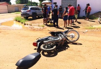 As vítimas receberam os primeiros atendimentos de uma socorrista do Samu que mora próximo ao local do acidente - Foto: Aldenio Soares