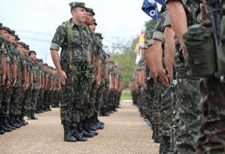 No Brasil o alistamento militar é obrigatório (Foto: Ascom1ªBrigada/Divulgação)