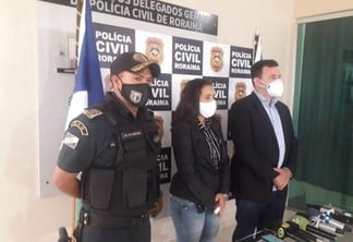 Delegada Simone Arruda presidiu as investigações que levaram a prisão de dois envolvidos (Foto: Nilzete Franco/FolhaBV)