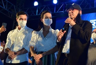 Anúncio foi feito durante convenção de Sheridan de Oliveira e Zé Haroldo (Foto: Nilzete Franco/FolhaBV)