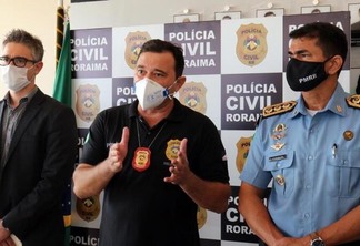 A coletiva foi realizada na manhã desta terça-feira, 27, na Delegacia Geral de Polícia (Foto: Nilzete Franco/FolhaBV)