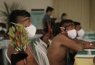 Segundo recente levantamento, um em cada três Yanomami pode ter tido contato com a Covid-19 e menos de 5% da população foi testada (Foto: Pieter Van Eecke/Clin d'Oeil Films)
