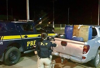 Todos os envolvidos e os materiais apreendidos foram encaminhados para a Polícia Civil dos respectivos municípios. (Foto: Divulgação)
