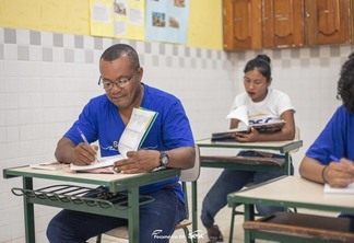 Há vagas para turmas de Alfabetização, Fundamental I e II, e Ensino Médio (Foto: Divulgação/Sesc)