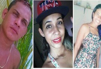 Geleano Ribeiro, Yara Thaís da Silva e Nelciane de Andrade são considerados perigosos pela polícia (Foto: Divulgação)