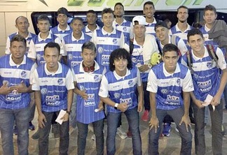 Delegação do São Raimundo na Copa Norte Sub-20 (Foto: Divulgação)