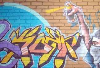 A arte grafite tem ganhado cada vez mais espaço nas ruas (Fotos divulgação)