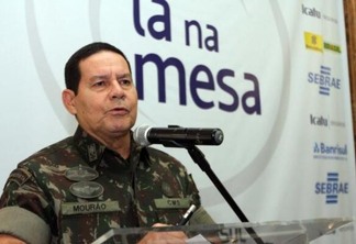 General Hamilton Mourão é vice na chapa de Jair Bolsonaro (Foto: Ivan Andrade/FEDERASUL)
