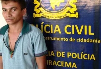 Josiel Morais da Silva, vulgo “Grilo”, foi preso e confessou o crime (Foto: Divulgação/Polícia Civil)