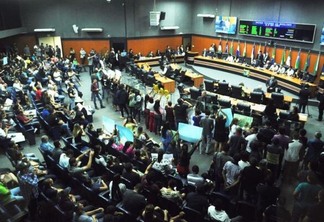 Projeto de Lei sobre uso de recursos do Iper foi debatido ontem na Assembleia Legislativa (Foto: Wenderson Cabral/Folha BV)