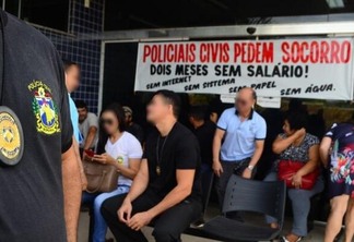 Com a paralisação, nenhum registro será feito na Central de Flagrantes do 5º Distrito Policial (5º DP) (Foto: Nilzete Franco/FolhaBV)