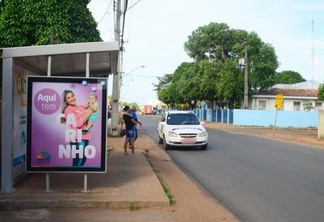 A parada fica na rua Francisco Expedito da Silva, no bairro Sílvio Leite (Foto: Nilzete Franco/Folha BV)