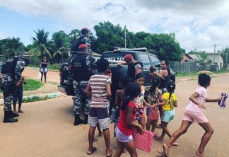 A ação atendeu principalmente crianças dos bairros mais carentes (Foto: Divulgação)