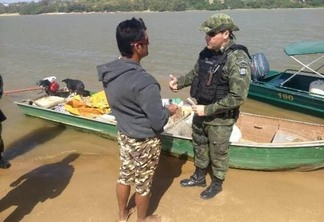 A Companhia Independente de Policiamento Ambiental –CIPA, já reforçou a fiscalização nos rios de Roraima. (Foto: Divulgação)