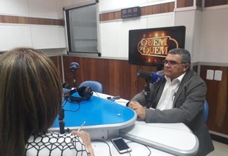 O presidente da Femarh, Ionilson Sampaio, é o entrevistado de hoje do Quem é Quem (Foto: Minervaldo Lopes/Folha BV)