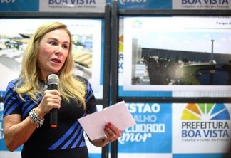 Prefeita Teresa Surita deu detalhes de como serão os trabalhos da última fase em coletiva de imprensa (Foto: Priscilla Torres/FolhaBV)