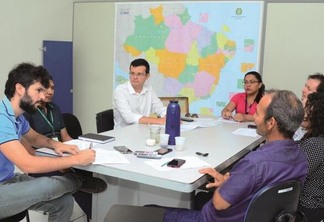 Grupo de Coordenação de Estatísticas Agropecuárias no estado se reuniu para traçar estratégias de acompanhamento da safra 2019 (Foto: Nilzete Franco/FolhaBV)
