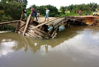 Equipes de engenharia da Seinf deverão construir ponte de concreto na região de Samaúma (Foto: Divulgação)