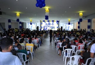 Mais de mil pessoas acompanharam duas palestras promovidas durante evento de filiação do PSL (Foto: Divulgação)