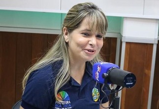 A presidente da Emhur, Angélica Leite foi a entrevistada de hoje (Foto: Diane Sampaio/FolhaBV)