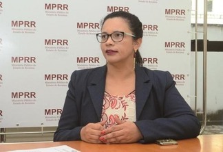 Promotora de Saúde do MPRR, Jeanne Sampaio, “O que a gente espera é que o sistema seja atualizado e, além disso, que seja mantido em dia daqui pra frente” (Foto: Arquivo)