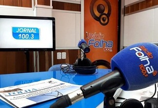 O Jornal da 100.3 FM vai ao ar de segunda a sexta-feira ao meio-dia (Foto: Arquivo FolhaBV)