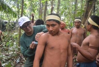 A saúde dos povos indígenas subiu a um nível de extra de preocupação por conta da chegada do novo coronavírus em tribos (Foto: Altemar Alcântara/Semcom)