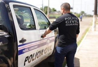 Os policiais civis localizaram o suspeito em Iracema, juntamente com um de seus comparsas (Foto: ASCOM/PC)