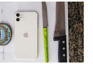 Eles utilizaram facas para atacarem as vítimas (Fotos:Divulgação)