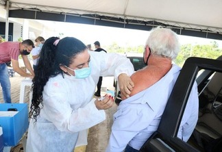 Prefeitura disponibiliza cinco pontos de vacinação (Foto: Diane Sampaio/FolhaBV)