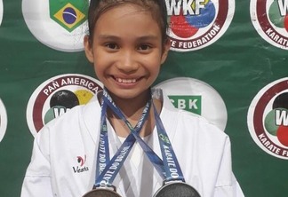 Com essa segunda medalha, a atleta de Roraima assume o ranking da competição que tem a participação de mais 30 países.(Foto: Divulgação)