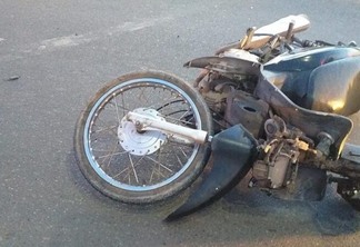 A PM não conseguiu identificar quem conduzia a motocicleta (Foto: Divulgação)