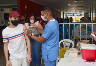 A ação faz parte do Programa de Imunização do Governo de Roraima (Foto: Nilzete Franco/FolhaBV)