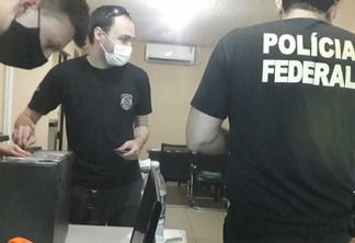Desde o início da manhã, a Polícia Federal cumpre mandados da a operação (Foto: Nilzete Franco/FolhaBV)