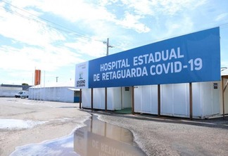 Hospital Estadual de Retaguarda Covid-19 (Foto: Diane Sampaio/FolhaBV)