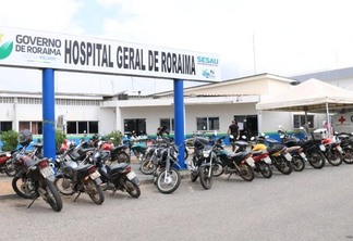 O Hospital Geral de Roraima tem 49 leitos de UTI para Covid (Foto: Nilzete Franco/FolhaBV)