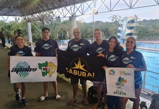 A natação roraimense foi um dos grandes destaques no último fim de semana na cidade de Manaus (Foto: divulgação)