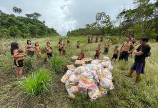 A ação contemplará comunidades indígenas das regiões de Parima, Kayanaú, Parafuri, Xitei, Hakoma, Homoxi, Haxiu e Surucucu. (Fotos: Funai/MJSP e Sesai/MS)